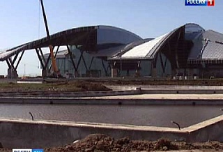 В аэропорту "Платов" начали устанавливать стойки регистрации