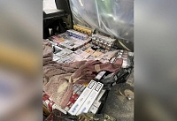 Полиция Таганрога обнаружила более 5 тысяч пачек контрафактных сигарет в машине задержанного